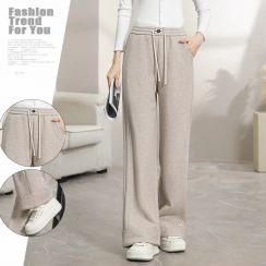 6 Prs Winter Premium Wool Straight Leg Pants for Women