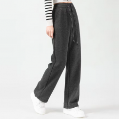 3 Prs Womens Casual Winter Wide Leg Trousers